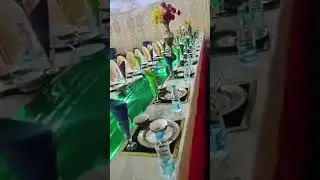 Amazing Dinner Set Up