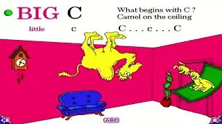 Dr. Seuss's ABC (1995) Letter C! Living Books Read And Play Alphabet Playthrough!