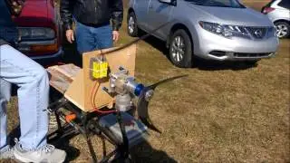 Kolm EZ77 First Run on Test Stand