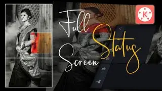 Create Full Screen Status in Kinemaster | Marathi Status Editing | All Material Link in Description