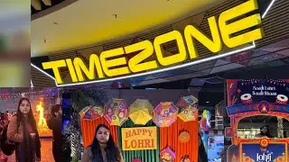 Lohri celebration and time zone game masti 🥰😍 #yt #minivlog #arcade #viral #youtubeshorts #blogger 