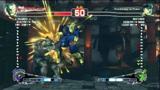SSF4 AE o_l2aMbO_o Sagat Vs Wiz1989 Bison