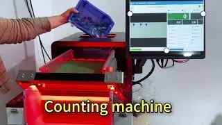 Vision counting machine for connectors 