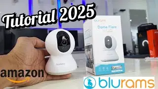 Como Instalar y Configurar Cámaras Seguridad Wifi Blurams. ➡️Hazlo tu Mismo ⬅️ Setup 2025