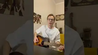 A-HA&rsquo;s iconic hit 'Take On Me' / Acoustic Cover #shorts #cover #шортс #кавер