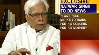Exclusive Interview with Natwar Singh, author of 