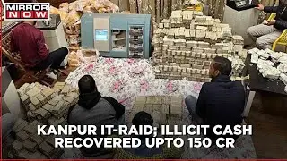 Massive Illicit Cash Recovery From Kanpur, U.P | IT Department Recovers 150 Crore During GST Raid