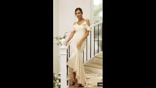 HEBEOS-Trumpet/Mermaid Jersey Ruffles V-neck Sleeveless Asymmetrical Bridesmaid Dresses