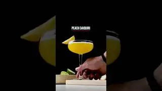 Peach Daiquiri. ⭐💛.  #drink #cocktail #viral #reels #youtubeshorts #trending #vodka #youtube #shorts