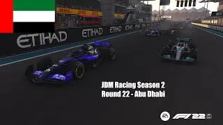 F1 22 My Team - JDM Racing, Season 2 (Round 22 Abu Dhabi)