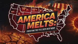 America Melts: Surviving the 2025 Heat Wave!#HeatWave2025#ExtremeHeat#ClimateAlert #america#us#uk