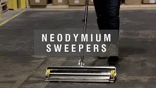 Magnet Expert Neodymium Magnetic Sweepers - Advanced Sweeping of Loose Nails, Screws and Bolts