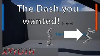 Just a (non Mega Man X) linear Dash example [UE4.22 Blueprint Tutorial]