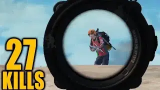MK14 + Groza Destruction - 27 Kills Solo vs Squad - Predator