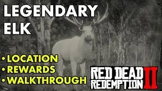 Red Dead Redemption 2 &mdash; Легендарный лось (местоположение, награды, прохождение)