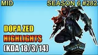 Dopa - Zed vs LeBlanc - Mid - Patch 6.10 - KR SoloQueue Replay Highlights
