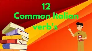 12 ITALIAN VERB'S | HINDI TO ITALIAN LANGUAGE | ITALIAN CONVERSATION PRACTICE FOR BEGINNERS #italy