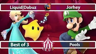 Liquid|Dabuz (Rosalina & Luma) vs Jorhey (Luigi) - Cirque 2 Smash Ultimate - Pools