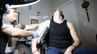 I Got My First Tattoo... *I PASSED OUT*