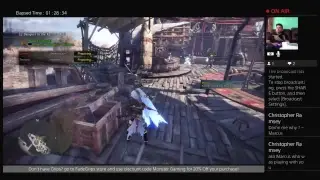 MHW 2018 PS4 Pro with /\/\onst3r in Monster Hunter World. Mixed HBG Armor build.