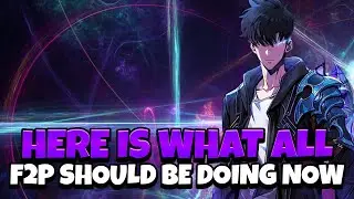 F2P SHOULD FOCUS ON THIS TO ADVANCE IN WORKSHOP OF BRILLIANT LIGHT! [Solo Leveling: Arise]