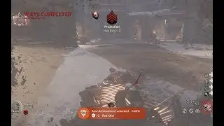 COD WW2 Zombies - Undertaker, Red Mist, Strike!, Lurking Around Achievements