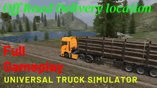 New Off road map gameplay// South penzburg// Universal truck simulator