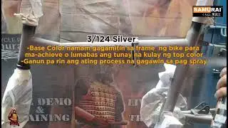 Repainted bike using H2020 Scopy Light ng Samurai Paint
