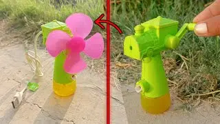 Mini Fan Amazing Inventions From  Handheld Mini Fan With Flash Lights 