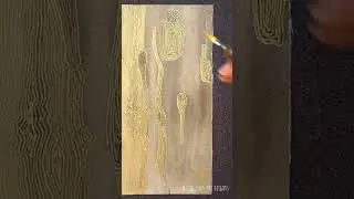 Golden Wood Grain #8 #abstract #painting #art #drawing #dippen #artandcraft #abstractlovers #artist