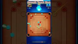 Smooth touch Shot 🤔🤔🤔 |Carrom Pool  | Fair Gameplay Only | Acute Gaming #shorts