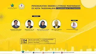Peningkatan Indeks Literasi Masyarakat di Kota Tasikmalaya & Penandatanganan Nota Kesepahaman