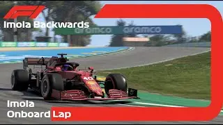 F1 2021 Imola Backwards Onboard Lap