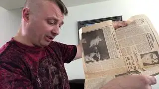 Открываю посылку Владимира Холстинина, фанатам Арии должно быть интересно