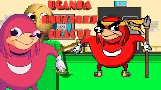 I SPIT ON HIM | Ugandan Knuckles Reacts to BALDI'S vs UGANDAN KNUCKLES