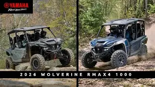 Civilized on the inside, savage on the trail! The 2026 #Yamaha Wolverine RMAX4 1000