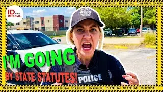 Police terrified as Auditor cites federal law | ID Refusal