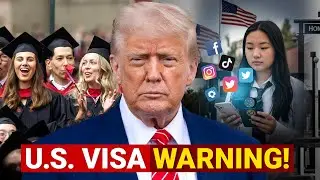 New U.S. Visa Rules Under Trump 2025: Facebook, Instagram, X, TikTok Now Being Monitored!