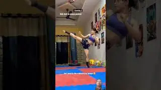 #kickpractice #powerfullkick #kickboxing #spinkick