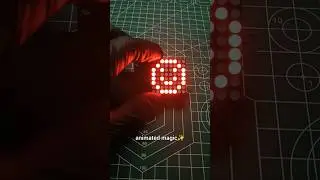 MAX7219 8x8 LED Dot Matrix Display Module #technology #ledmatrix