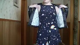 Blue Tights space theme OOTD