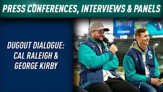 Mariners FanFest Day 1 - Dugout Dialogue: Cal Raleigh & George Kirby