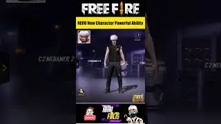 NERO New Character Cryo Mind Powerful Ability 🥵🔥 Free Fire