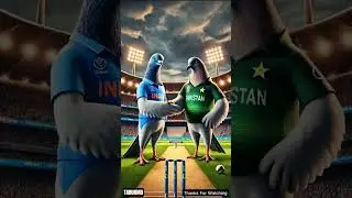 India vs Pakistan match !                  #viralvideo#shortvideo#funny #clips #ai #cartoon#subcribe