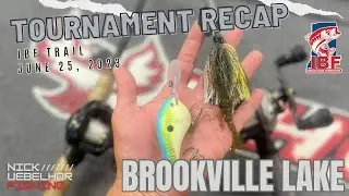 Tournament Recap! IBF Invitational Trail #3 - Brookville Lake - Ep.7