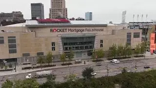 Drone 19: Rocket Mortgage Fieldhouse | Downtown Cleveland Entertainment | Concerts, Cavaliers