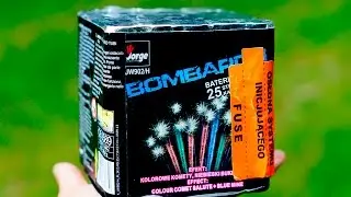 Knallbatterie von Jorge (25 Schuss, 20mm, f&uuml;r ca. 8&euro;) - TOP!!