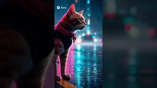 Shadow Whiskers &ndash; The Silent Cat Hero | 1-Minute Anime Adventure