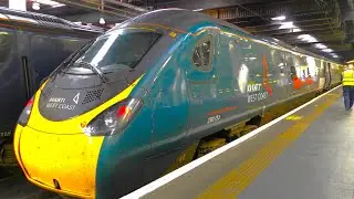 Avanti West Coast Refurbished Pendolino 390134 London Euston to Birmingham New Street *Full Journey*