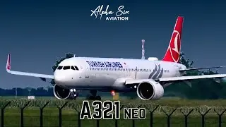 Turkish Airlines Airbus A321neo |TC-LSA| Takeoff @ Belgrade Airport